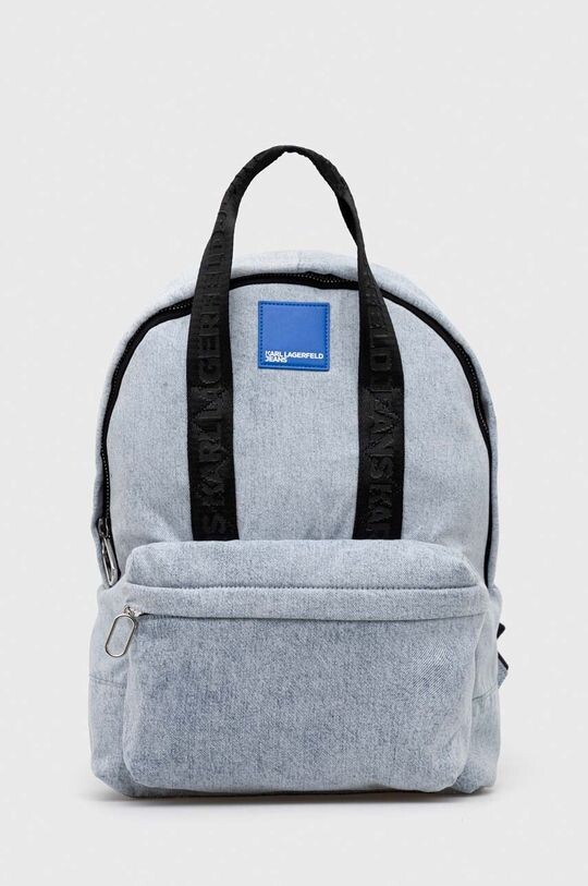 

Хлопок рюкзак Karl Lagerfeld Jeans, синий