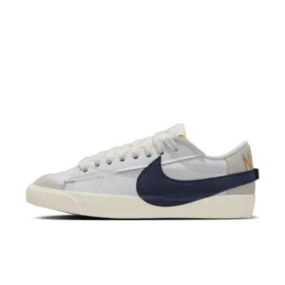 

Кроссовки Nike Blazer Low '77 Jumbo, цвет Summit White/Sail/Metallic Gold/Obsidian