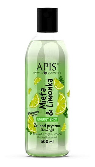 

Гель для душа мятно-лаймовый 500мл Apis Energy Shot