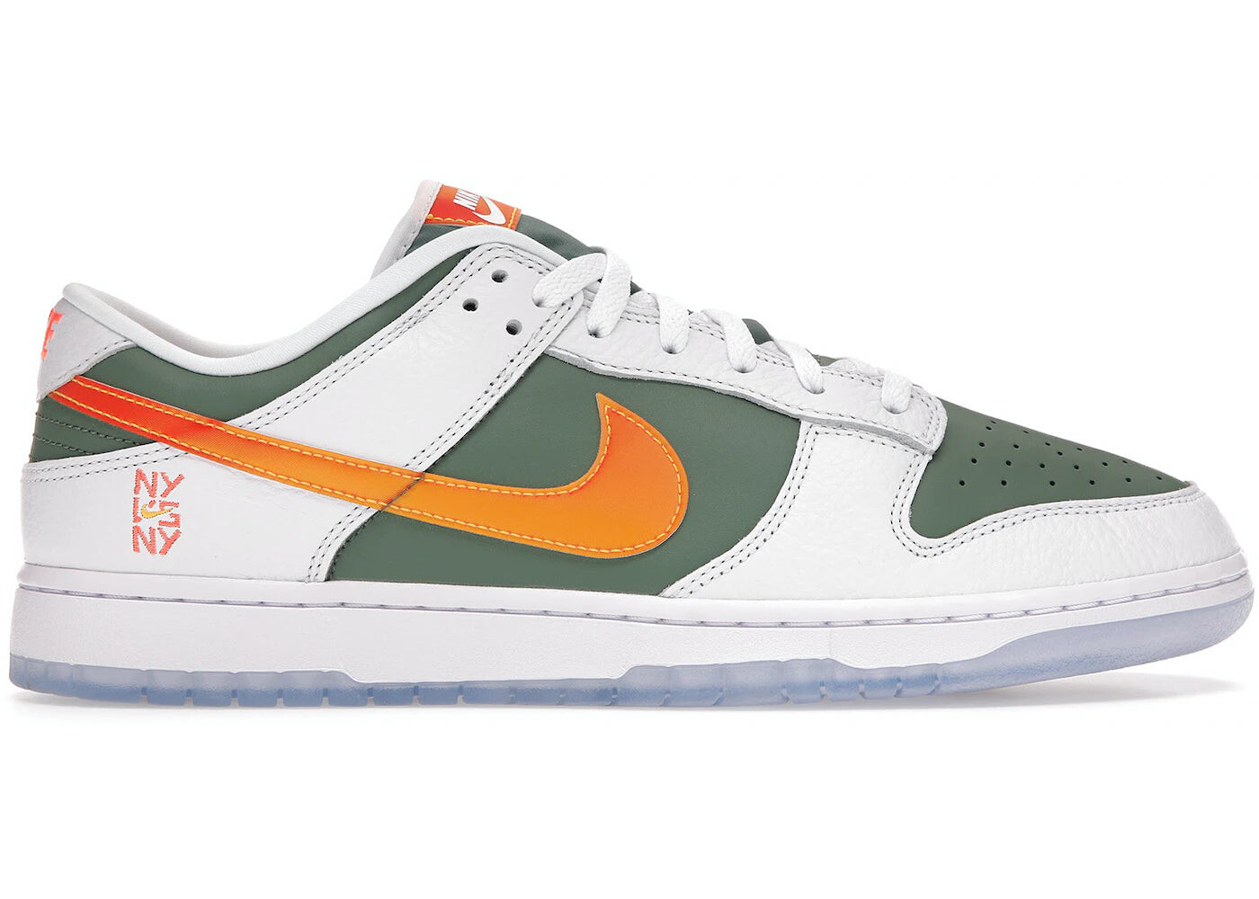 

Кроссовки Nike Dunk Low мужские, белый / зеленый