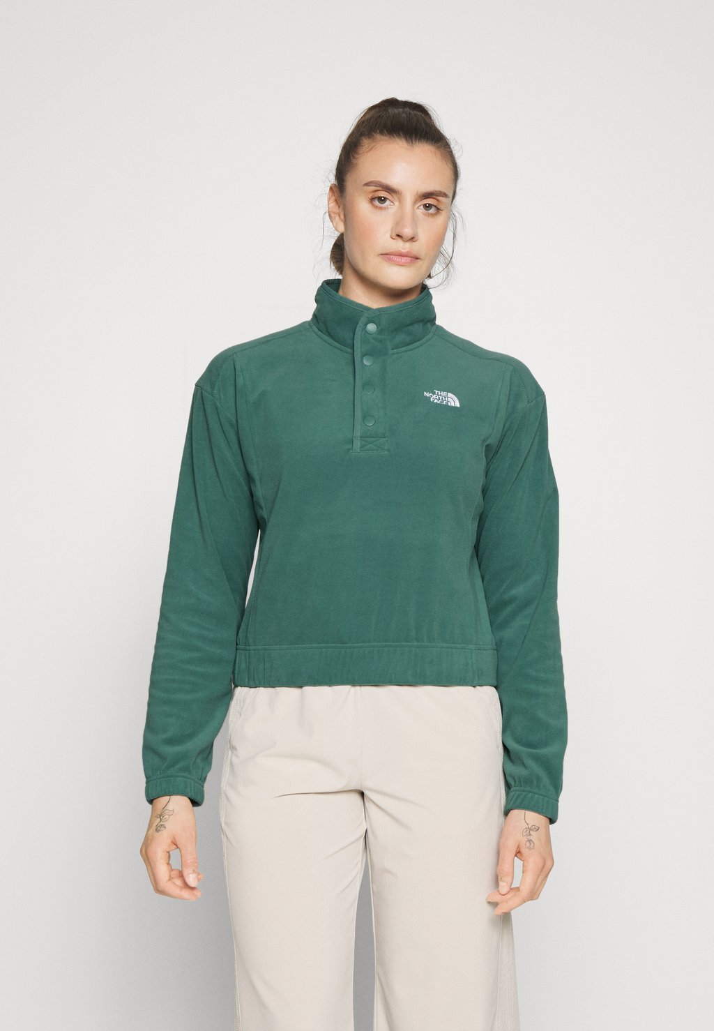 

Флисовая толстовка HOMESAFE SNAP NECK The North Face, тёмно-шалфейный