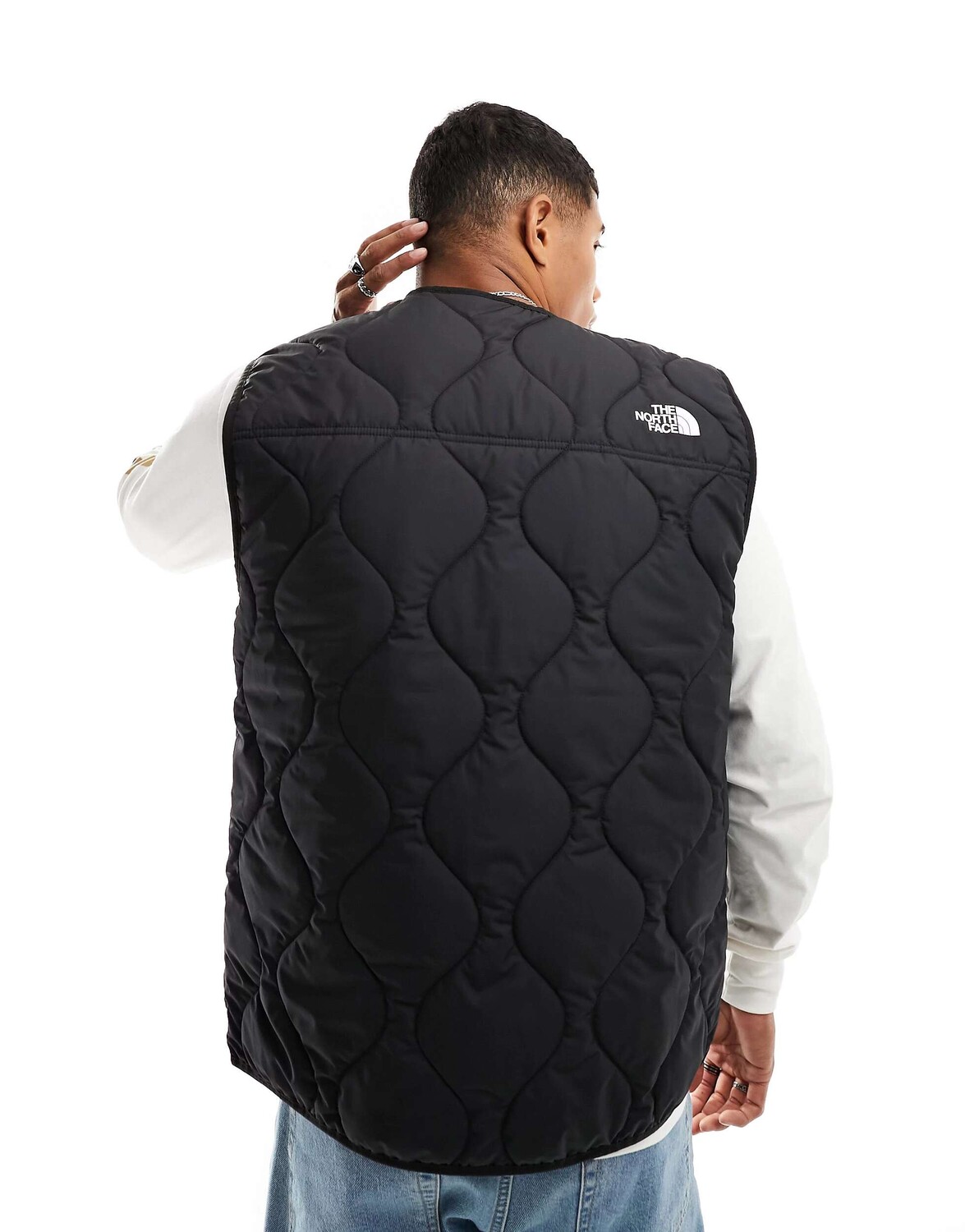 

Черный стеганый жилет на молнии The North Face Ampato