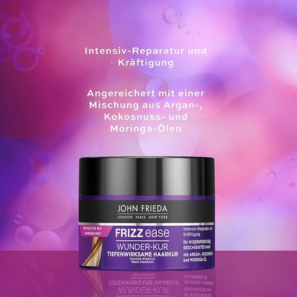 Frizz Ease Wonder Treatment Глубоко эффективное средство для волос, 250 мл, John Frieda