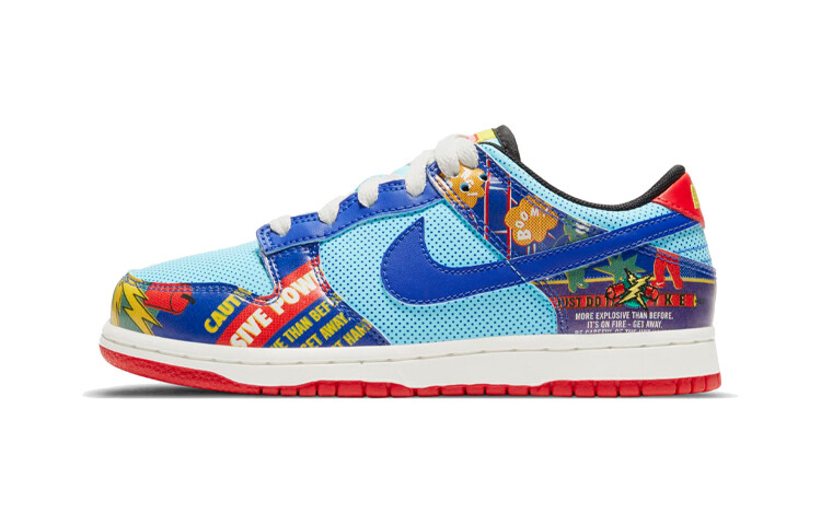 

(BP) Nike Dunk Low Retro Firecracker Синий/Красный