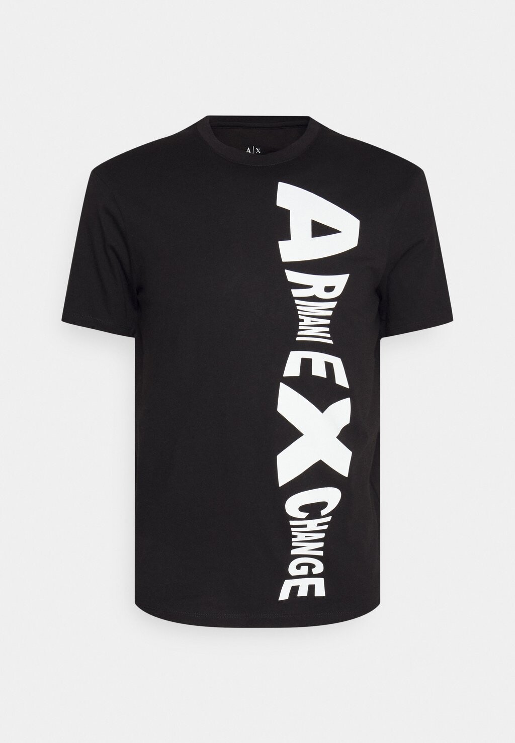 

Футболка с принтом Armani Exchange, черный