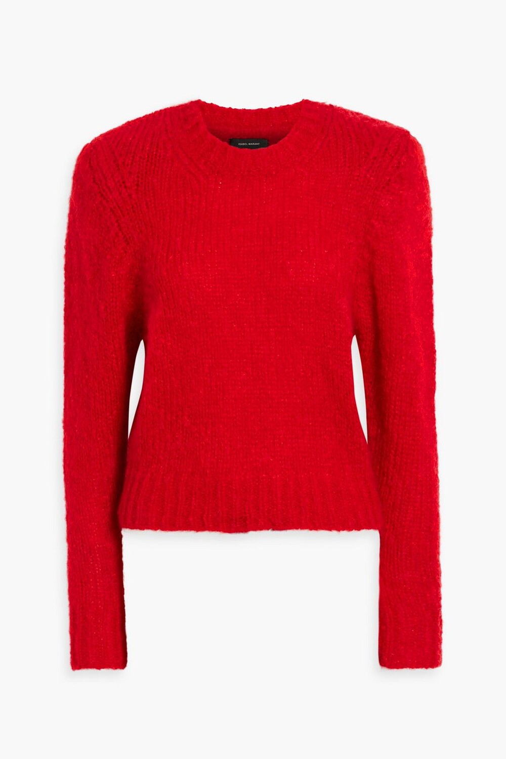 

Свитер Idona из смесового мохера с начесом ISABEL MARANT, красный