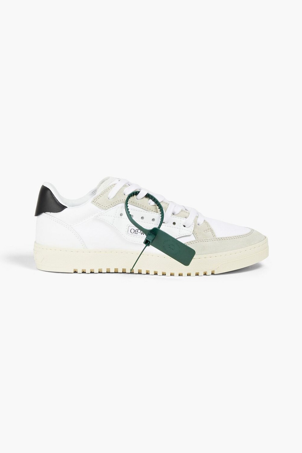 

Кроссовки 5.0 из парусины, замши и кожи Off-White, серый