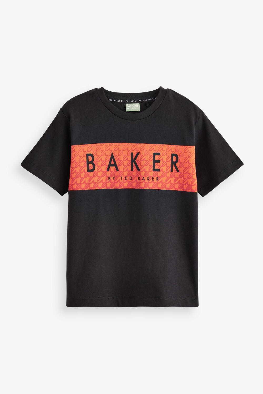 

Футболка с геометрическим рисунком Baker by Ted Baker, черный