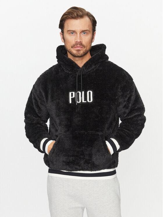 

Флисовая куртка стандартного кроя Polo Ralph Lauren, черный