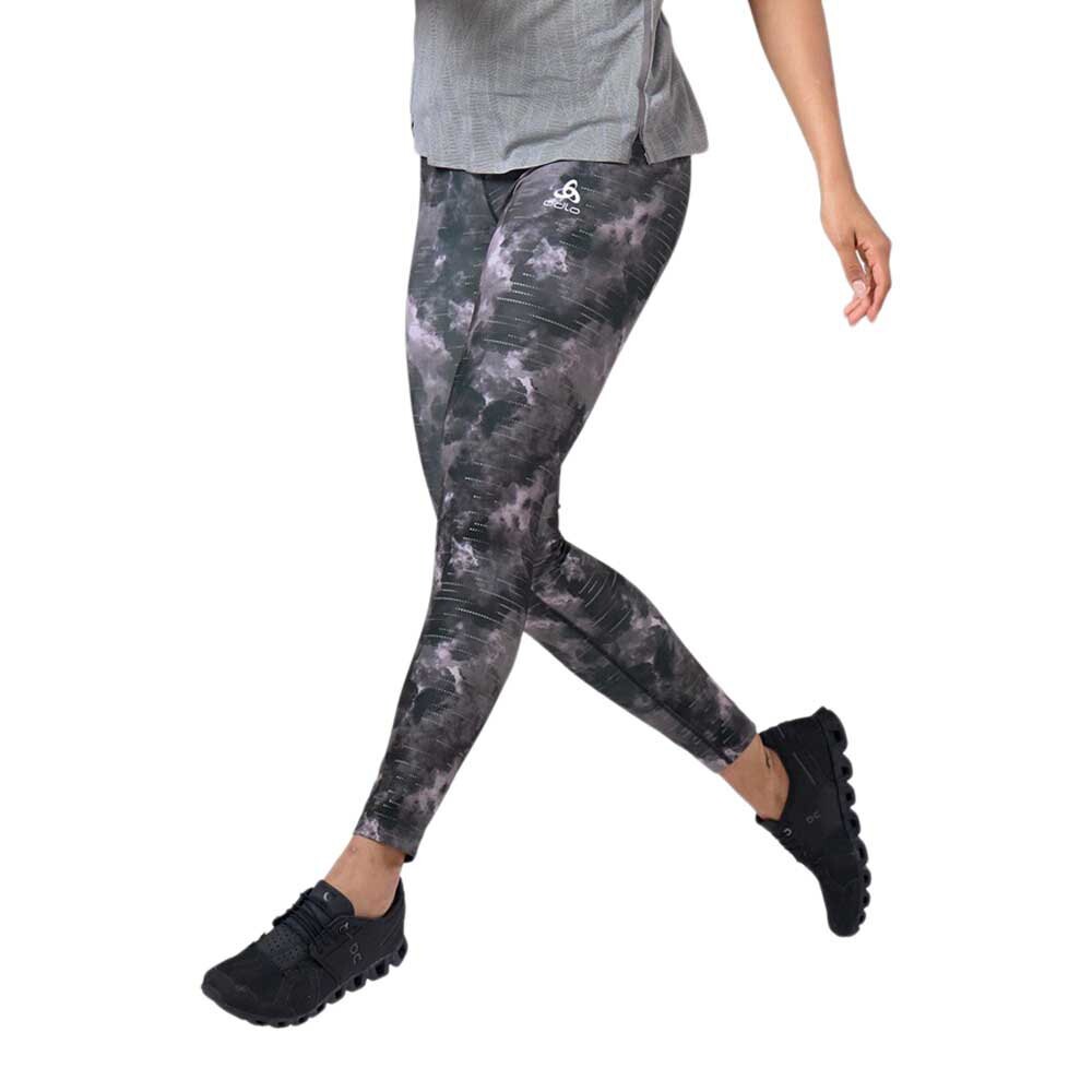 

Леггинсы Odlo Zeroweight Print Reflective, серый