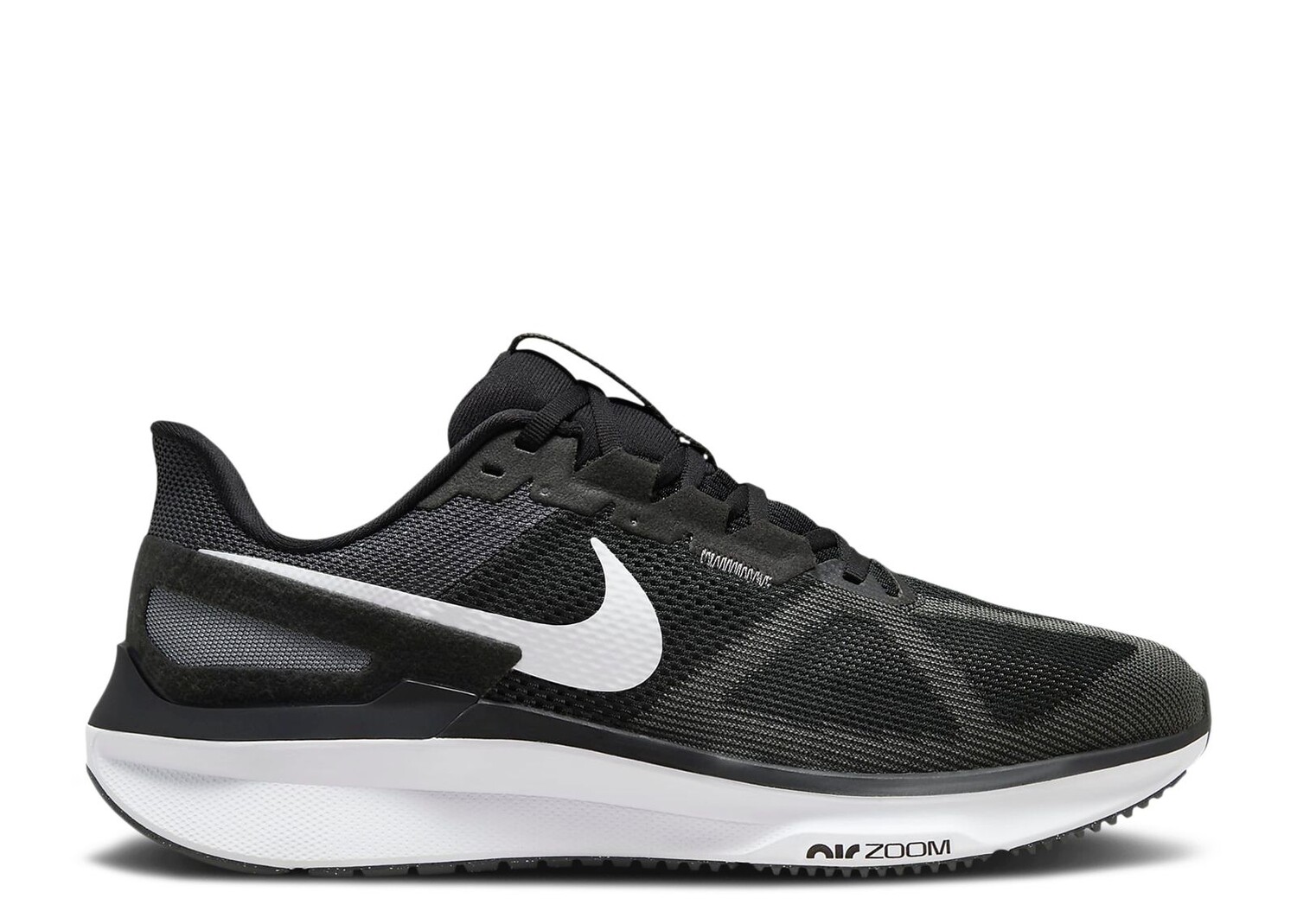 

Кроссовки Nike Air Zoom Structure 25 Extra Wide 'Black Iron Grey', черный