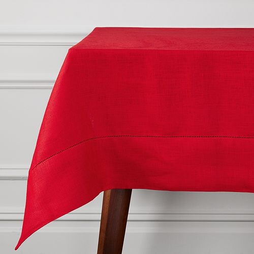 

Фестивальная скатерть, 66 x 124 дюйма SFERRA, цвет Red