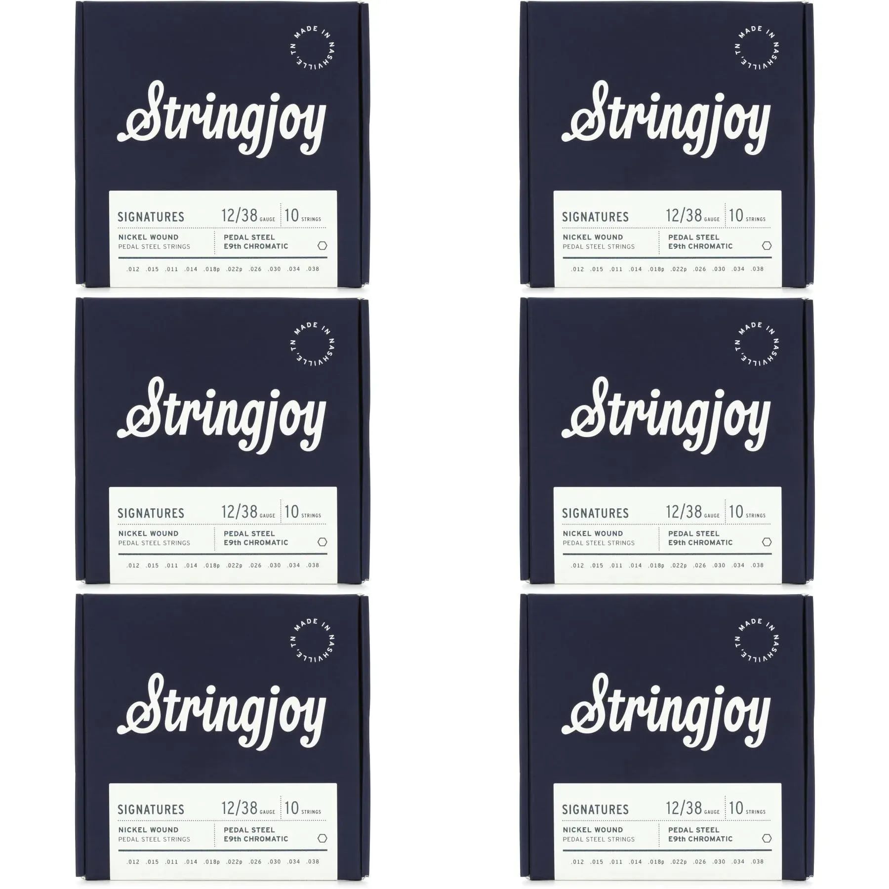 

Stringjoy Signatures Стальные гитарные струны E9th с никелевой обмоткой и педалью — (6 шт.)