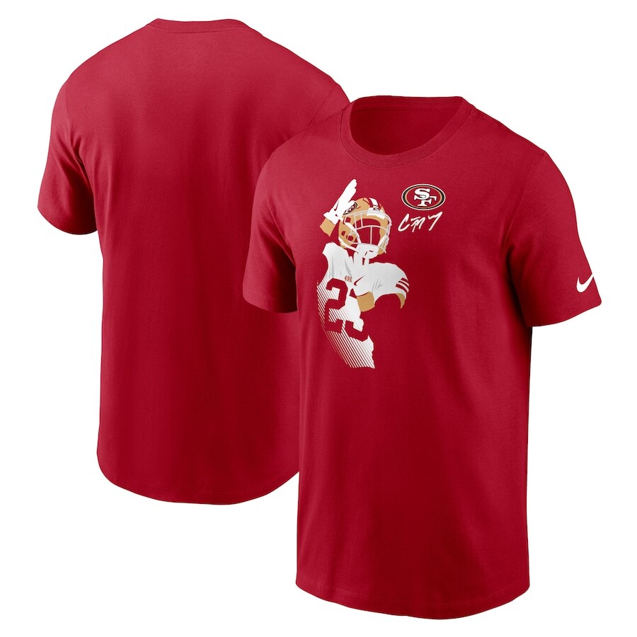 

Футболка с коротким рукавом Nike San Francisco 49Ers, алый