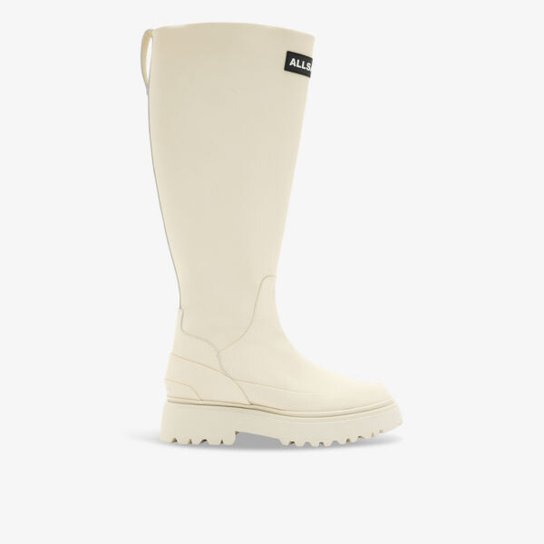

Резиновые сапоги octavia с логотипом Allsaints, белый