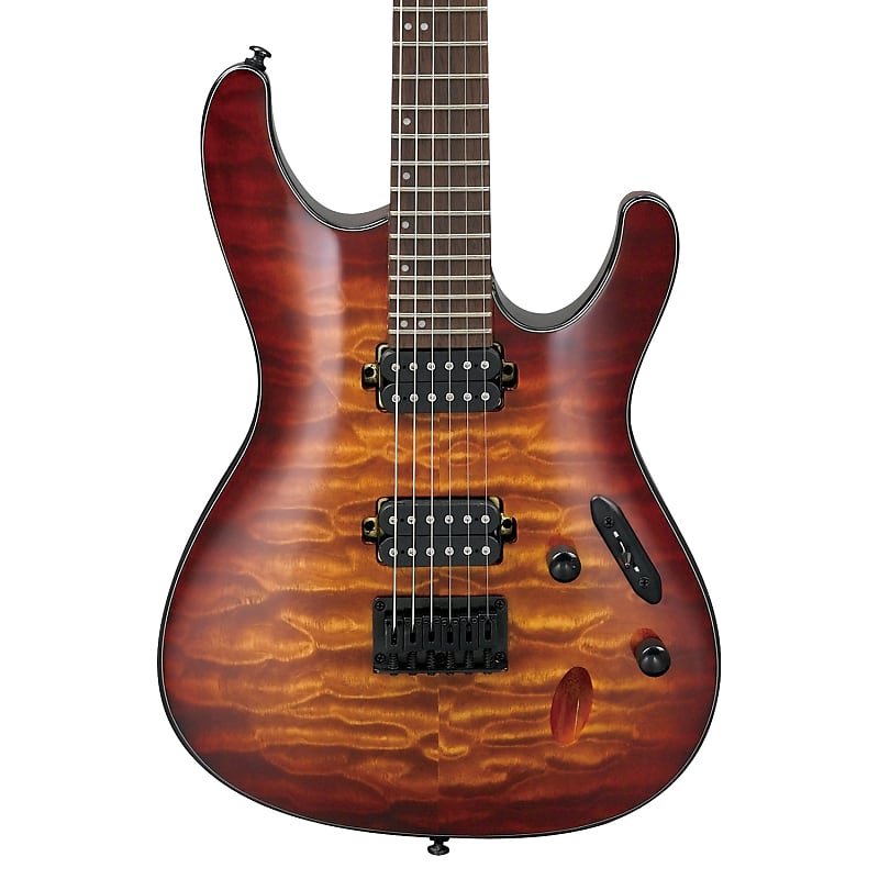 Электрогитара Ibanez S621QM S Series Electric Guitar - Dragon Eye Burst