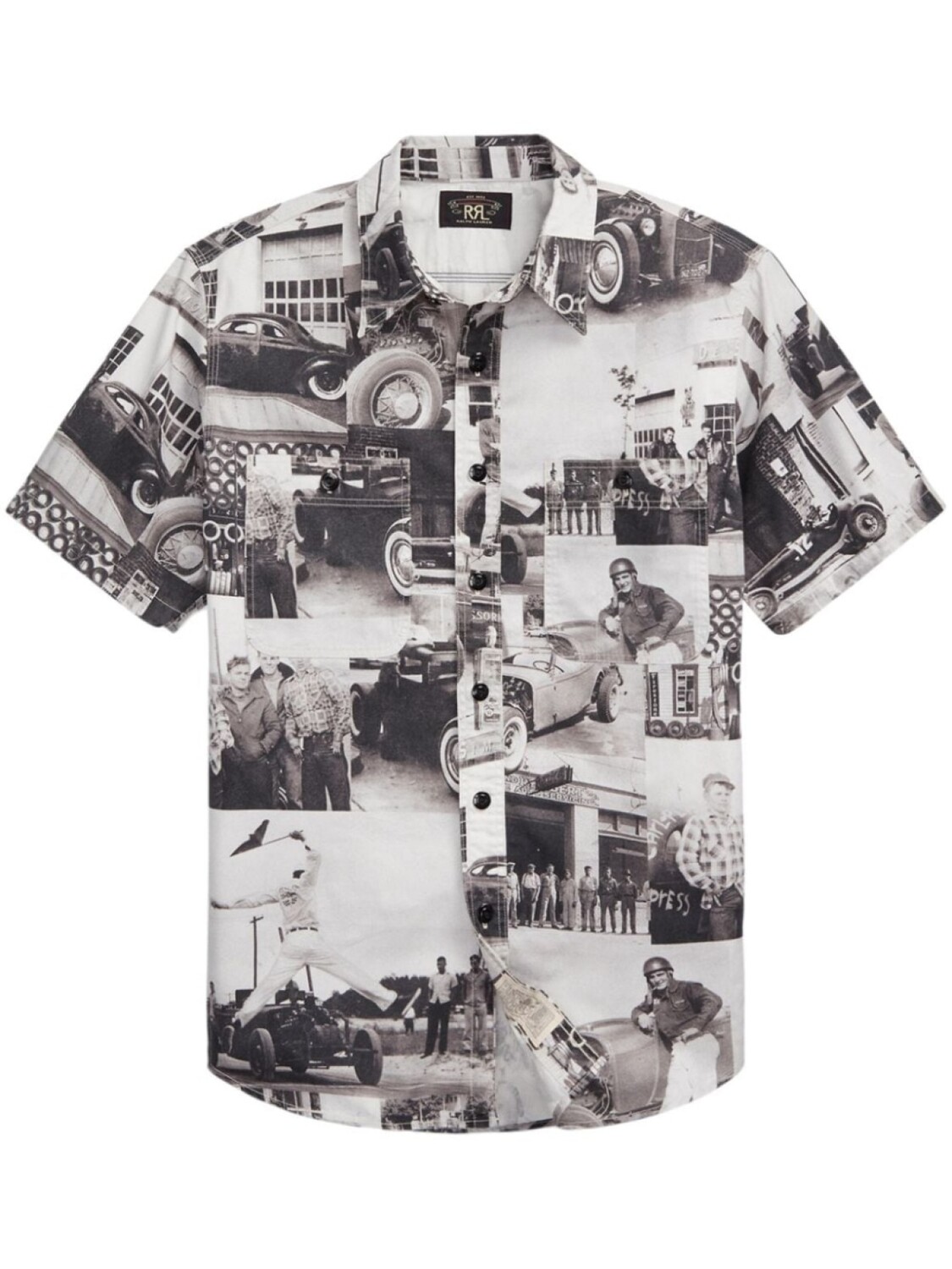 

Ralph Lauren рубашка с фотопринтом, черный