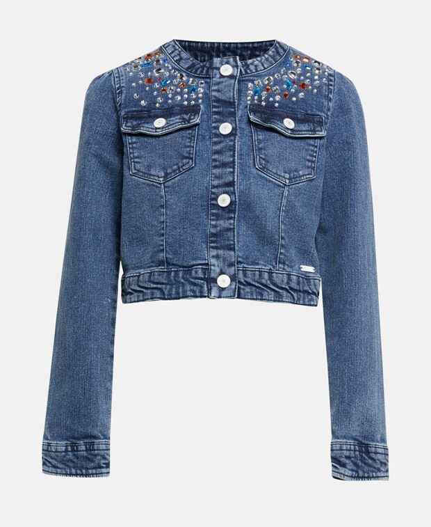 

Джинсовая куртка Guess, синий