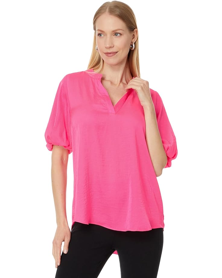 Блуза Vince Camuto 1/4 Puff Sleeve, цвет Hot Pink
