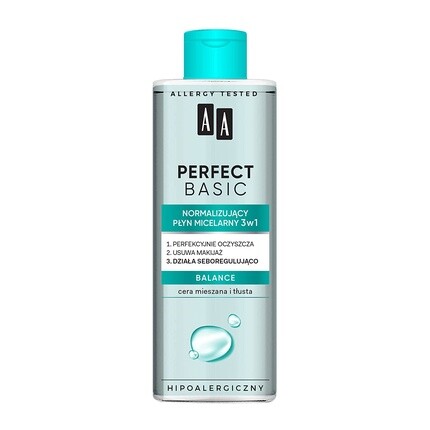 

Мицеллярная жидкость Perfect Basic 3в1 Balance 200 мл, Aa