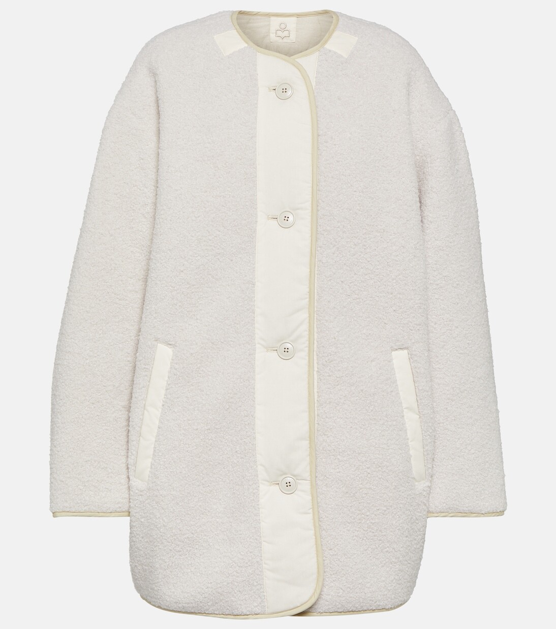 

Himemma куртка из искусственной овчины Marant Etoile, белый