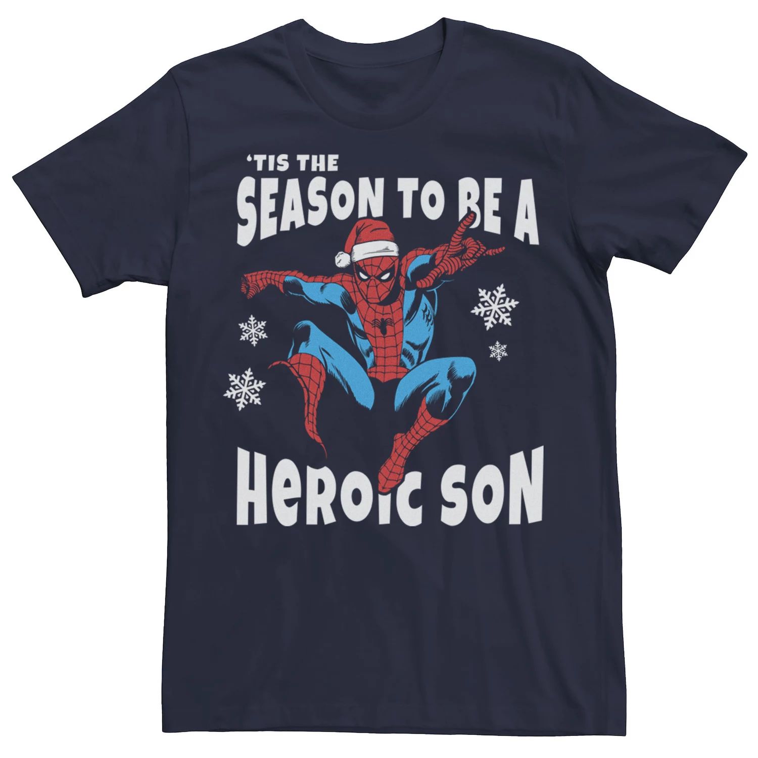 Мужская футболка Marvel Spider-Man Season To Be A Heroic Son