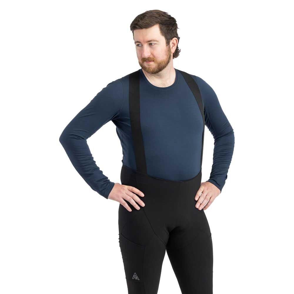 

Базовый слой с длинным рукавом 7mesh Ashlu Merino, черный