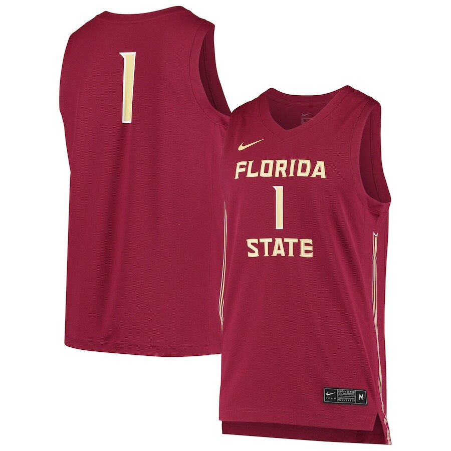 

Джерси Nike Florida State Seminoles, гранатовый