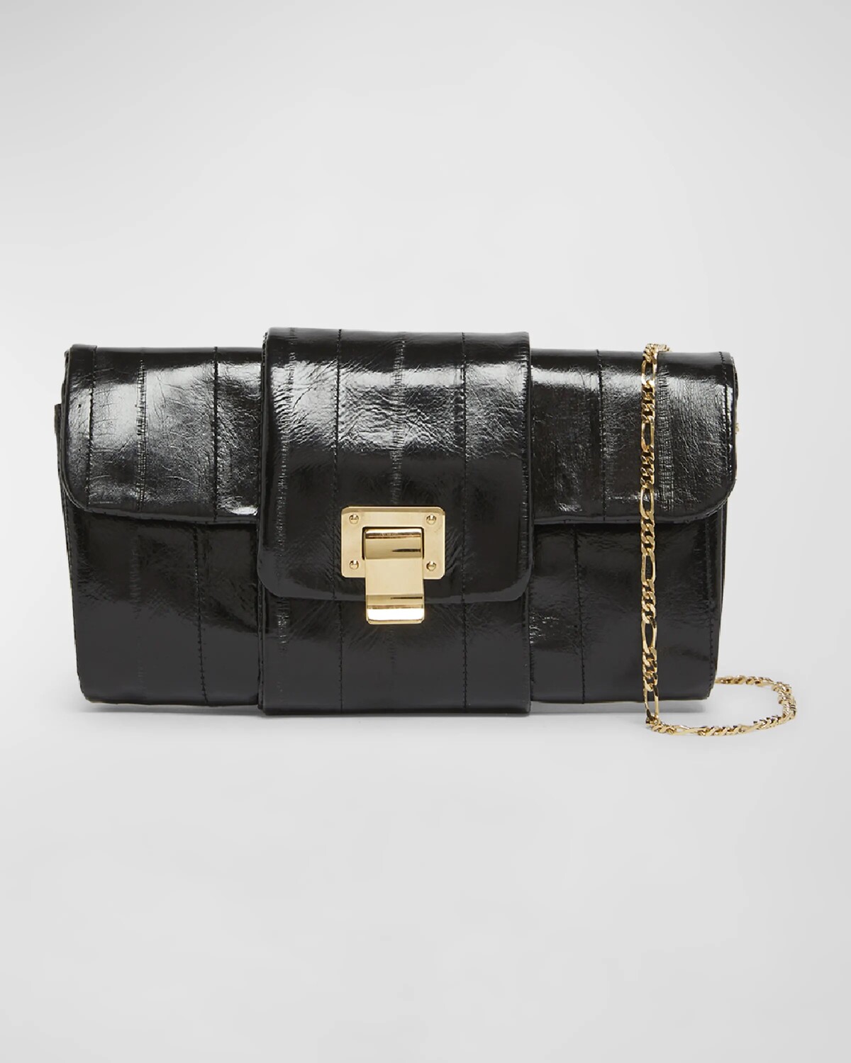 

Кожаная сумка через плечо с клапаном Proenza Schouler, черный