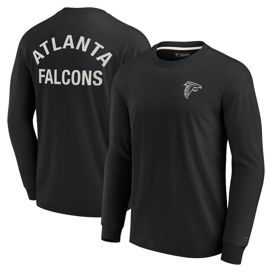 

Футболка с длинным рукавом Fanatics Signature Atlanta Falcons, черный