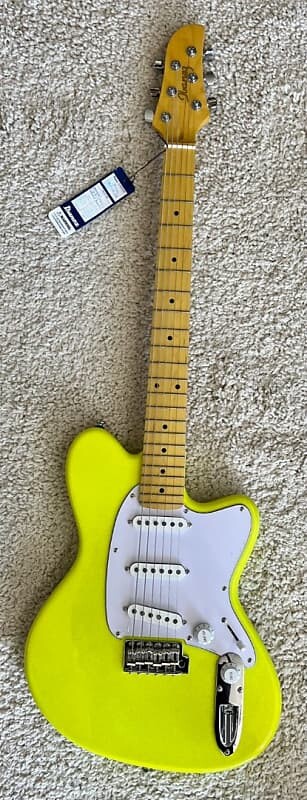 

Электрогитара Ibanez Yvette Young Signature SSS Talman Electric Guitar, Slime Green Sparkle