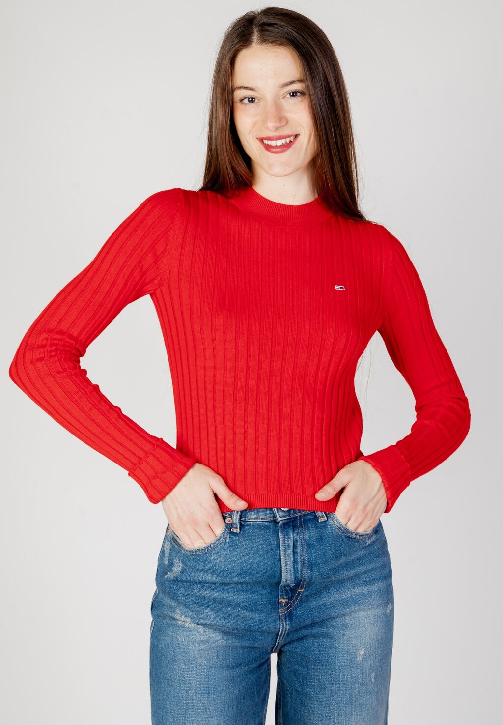 

Свитер Tommy Jeans, красный