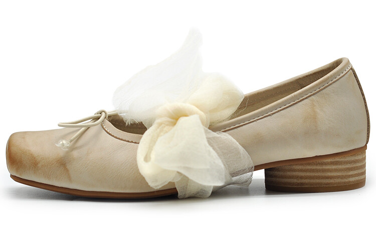 

Туфли женские повседневные Women's Casual Shoes Women's Low-Top Artmu, кремовый
