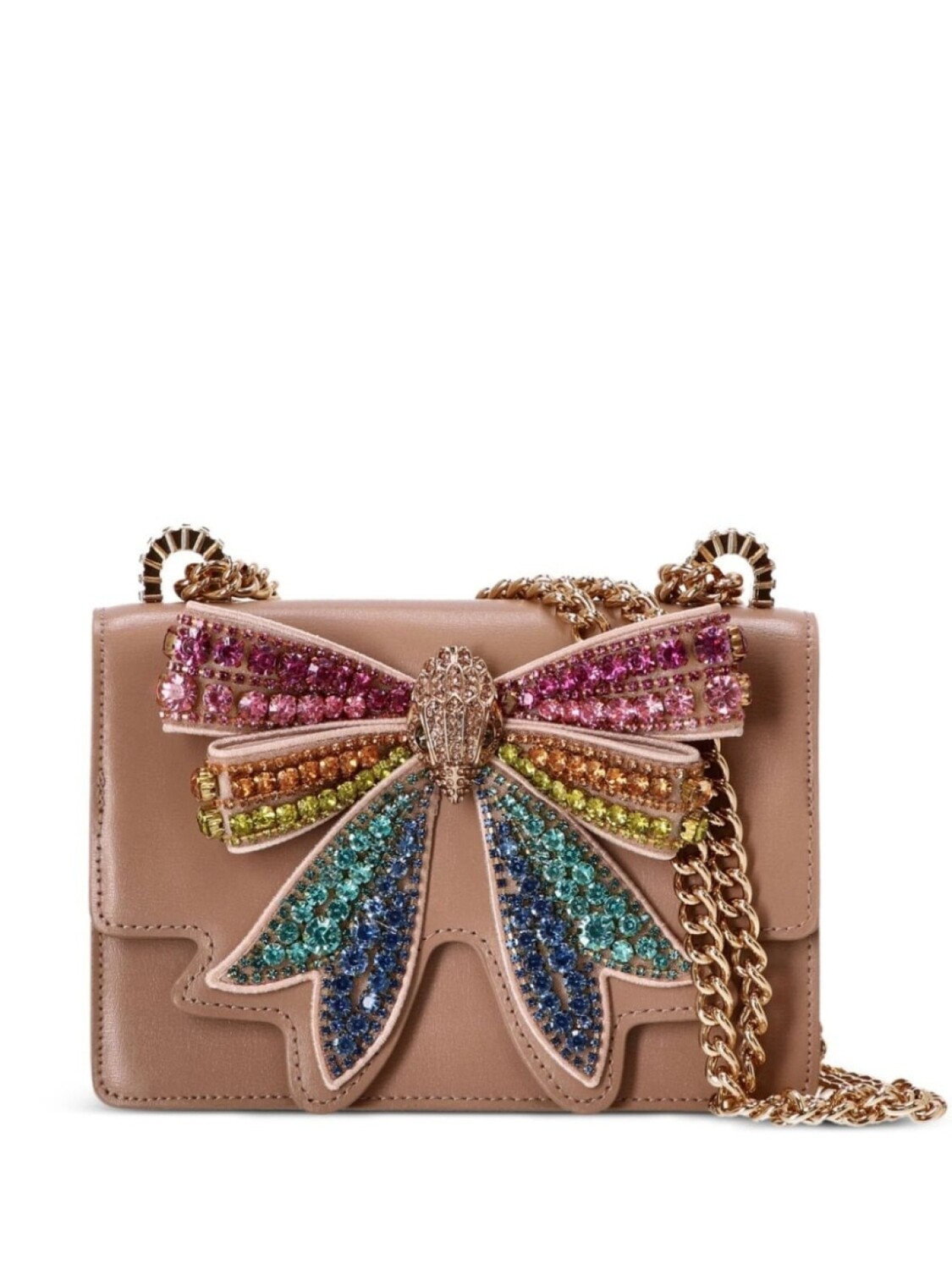 

Маленькая сумка Shoreditch Bow через плечо Kurt Geiger London, нейтральный цвет