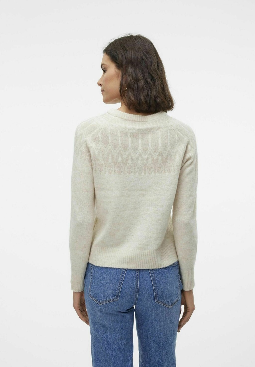 

Джемпер VMSIMONE LS NORDIC GA REP BOO Vero Moda, черный