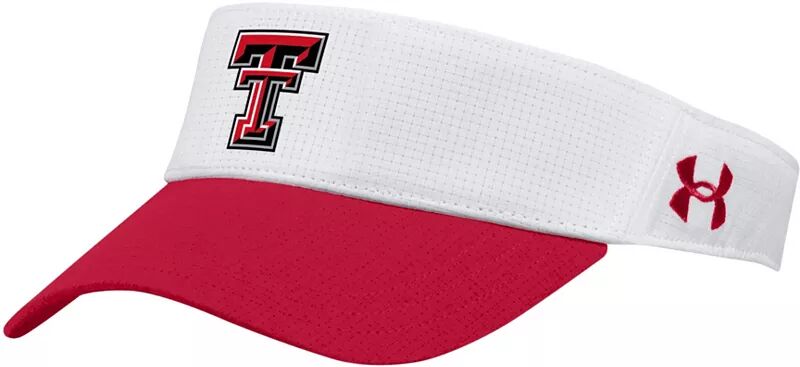 

Мужской белый козырек Airvent Under Armour Texas Tech Red Raiders