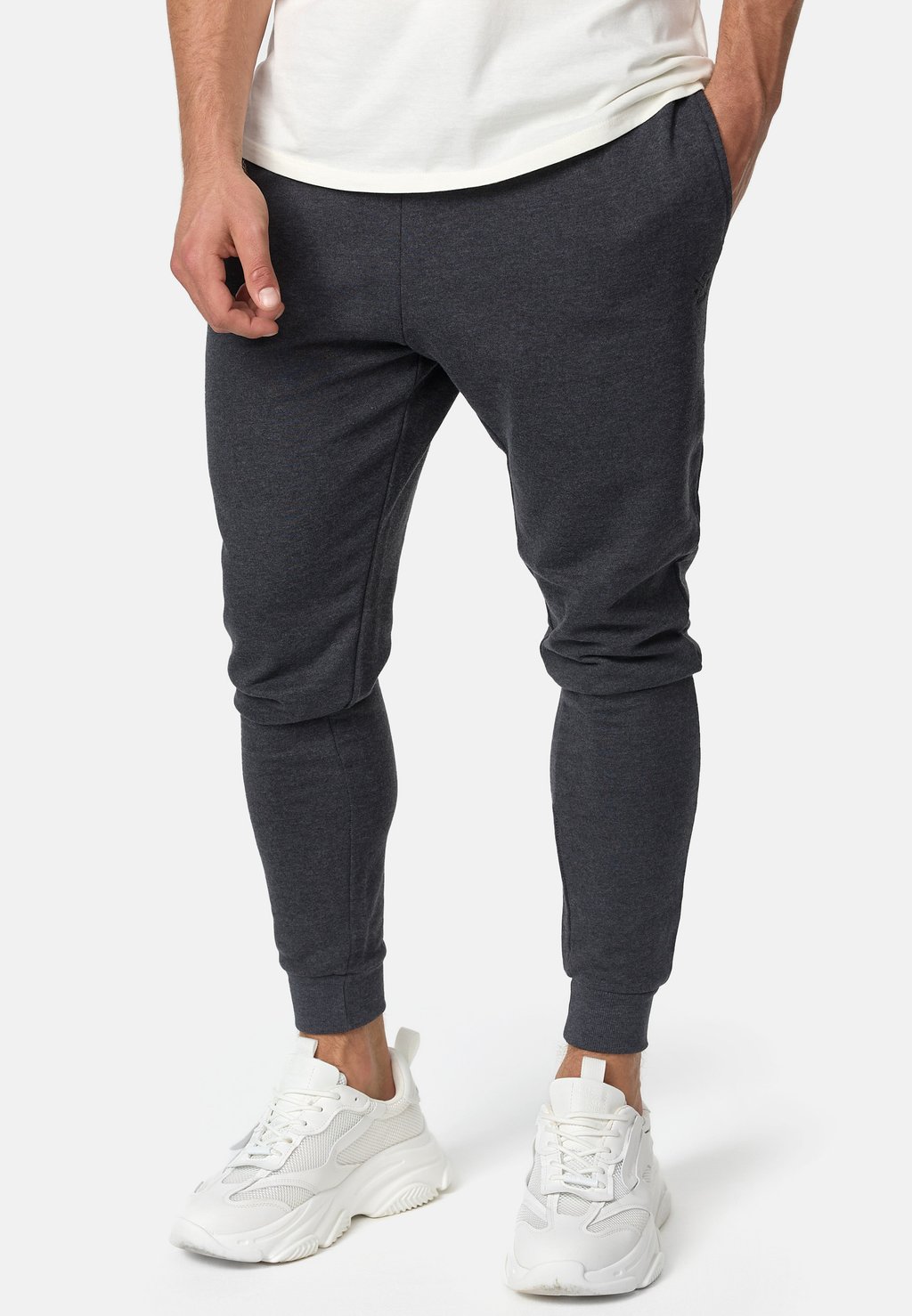 Спортивные брюки INDICODE JEANS, цвет charcoal mix толстовка brekstad indicode jeans цвет charcoal mix
