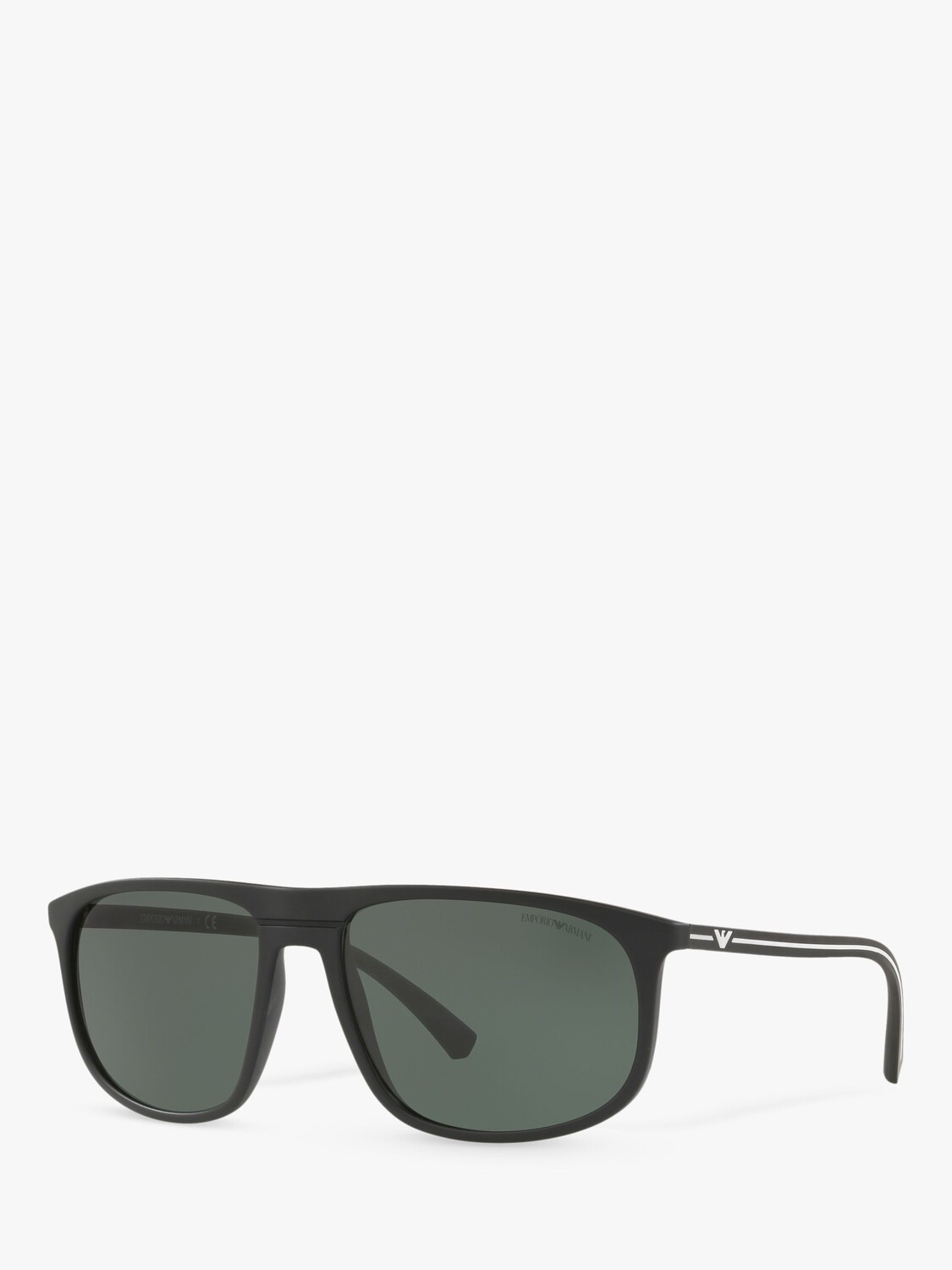 

Emporio Armani EA4118 Мужские солнцезащитные очки прямоугольной формы, черные/зеленые