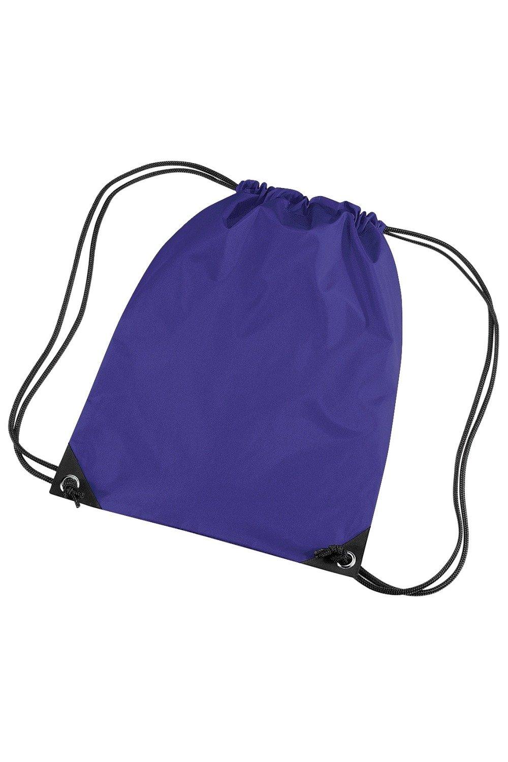 Водонепроницаемая сумка Gymsac премиум-класса (11 литров) Bagbase, фиолетовый