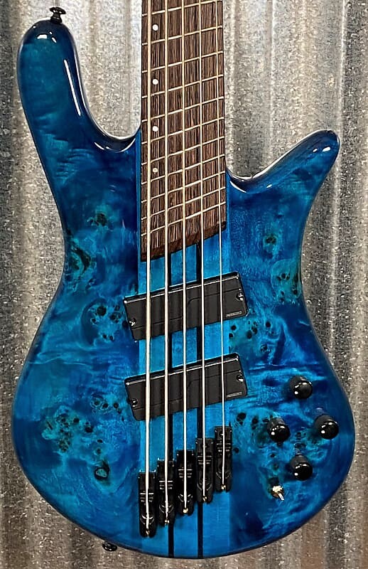 

Басс гитара Spector NS Dimension 5 Multi Scale 5 String Bass Black & Blue Gloss & Bag NSDM5BKBL #0557