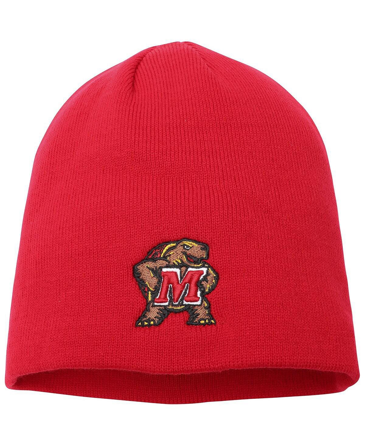 

Мужская красная вязаная шапка Maryland Terrapins EZDOZIT Top of the World