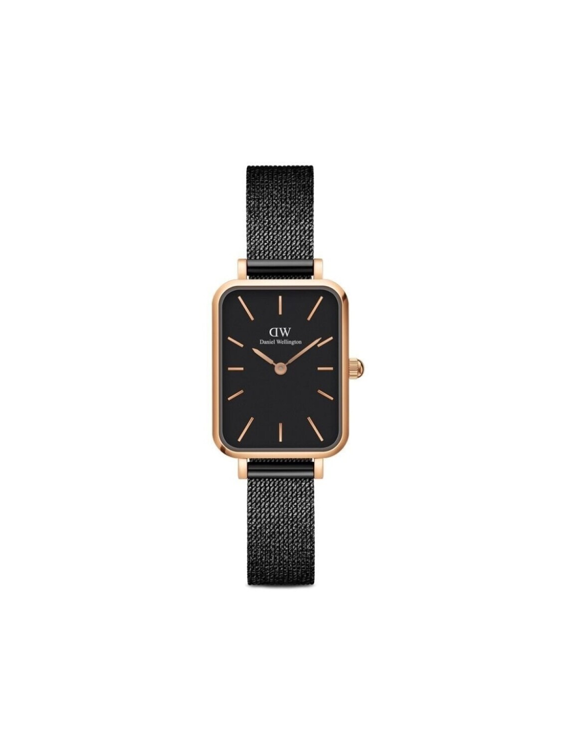 

Наручные часы Quadro Pressed Ashfield 20x26 мм Daniel Wellington, черный