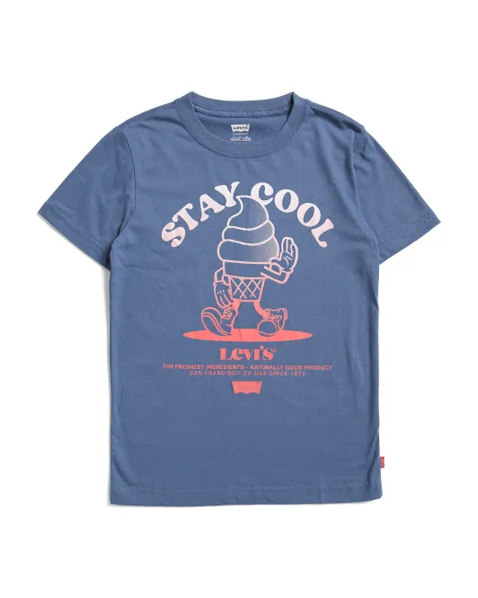 

Футболка Big Boys Stay Cool Levis, синий