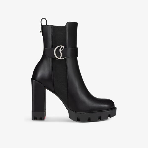 

Кожаные ботинки челси CL 100 с логотипом Christian Louboutin, черный