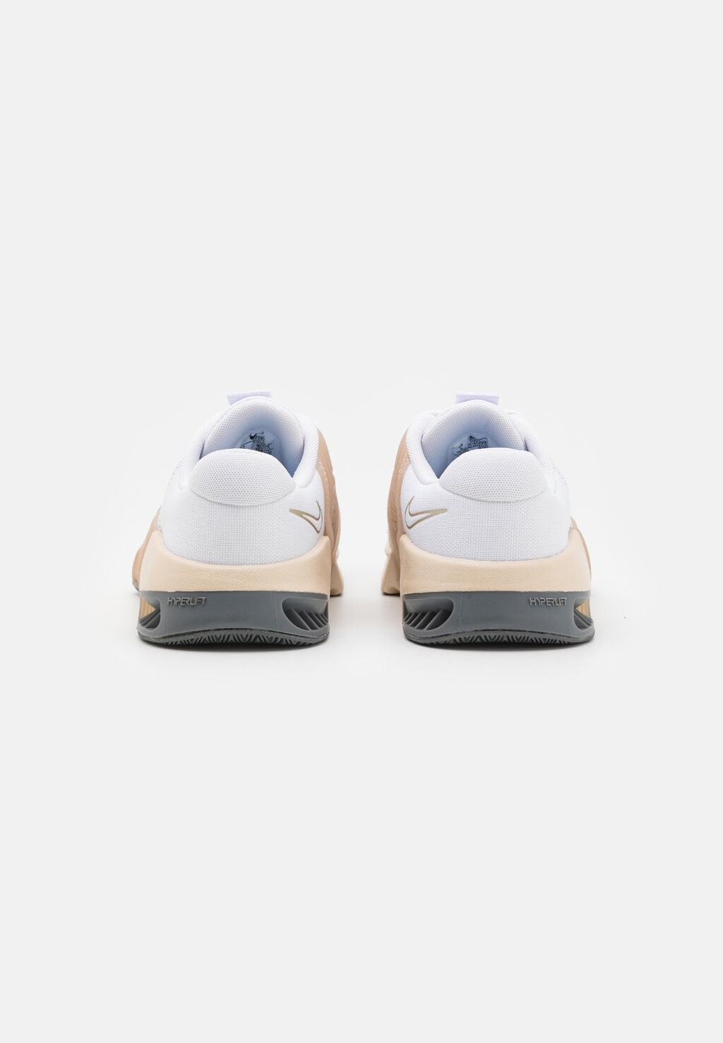 

Кроссовки Metcon 9 Nike, белый/золотой металлик/песчаный/серый железо/светло-коричневый