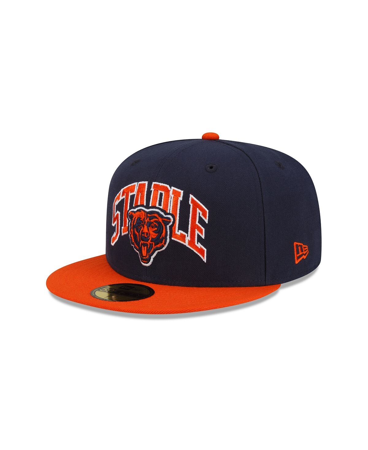 

Мужская шляпа X Staple темно-синего, оранжевого цвета Chicago Bears Pigeon 59Fifty New Era