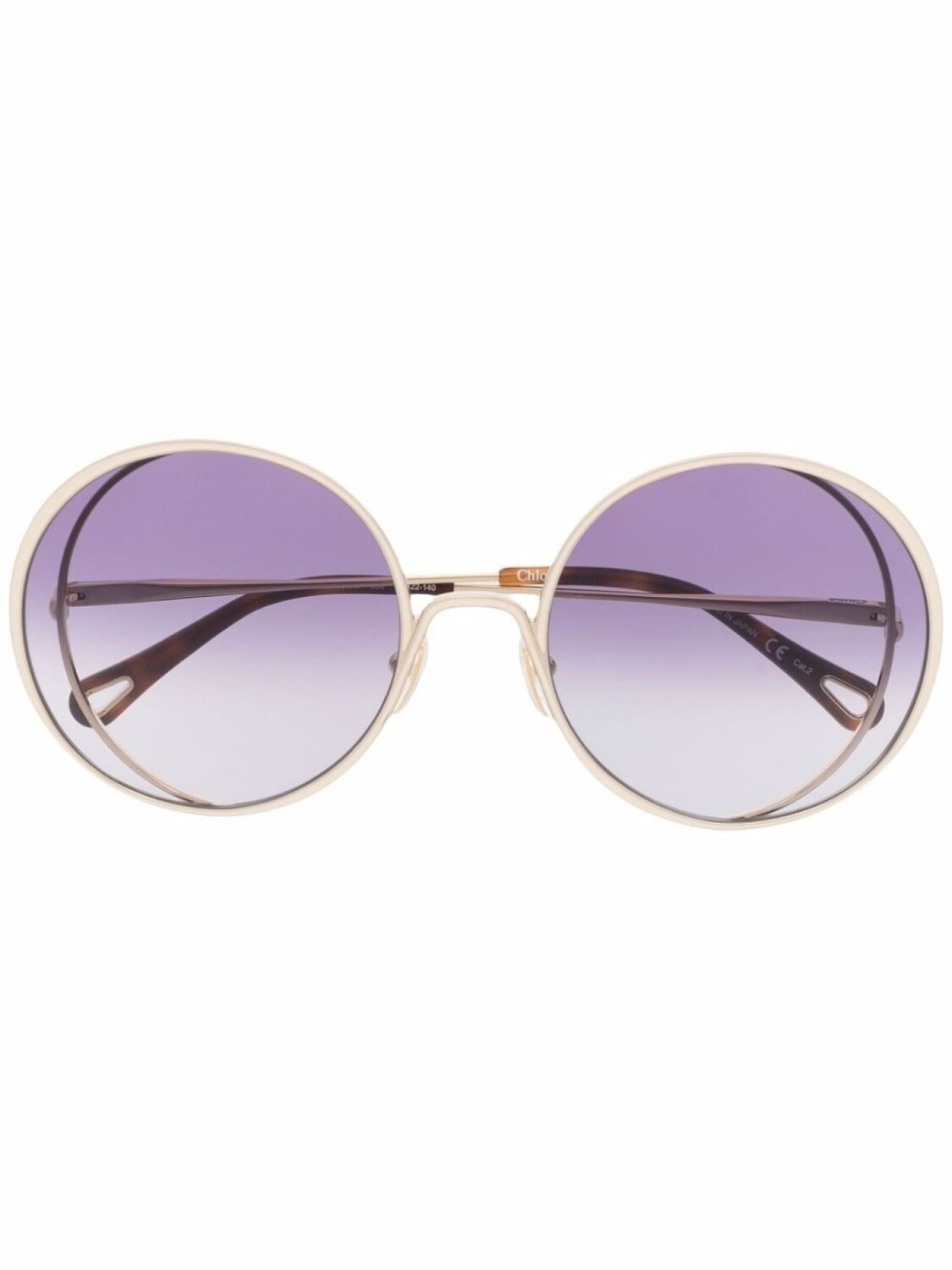 

Chloé Eyewear солнцезащитные очки Tayla, нейтральный цвет