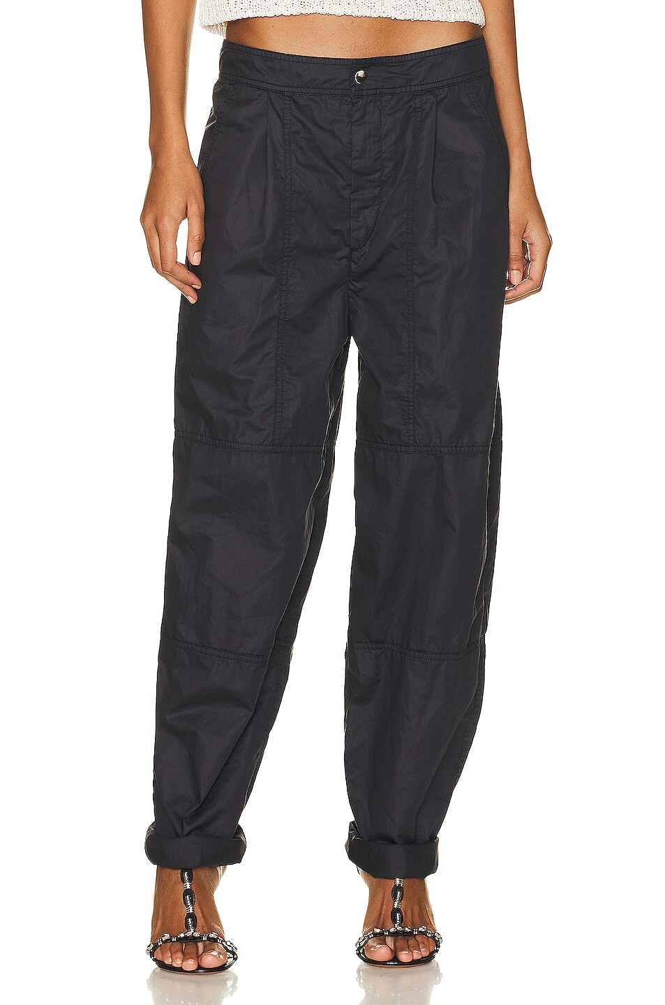 

Брюки Isabel Marant Nilma, цвет Faded Black