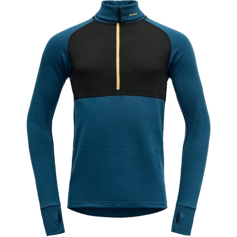 

Функциональная рубашка Expedition Merino 235 Zip Neck Man заливно-черная DEVOLD, цвет blau