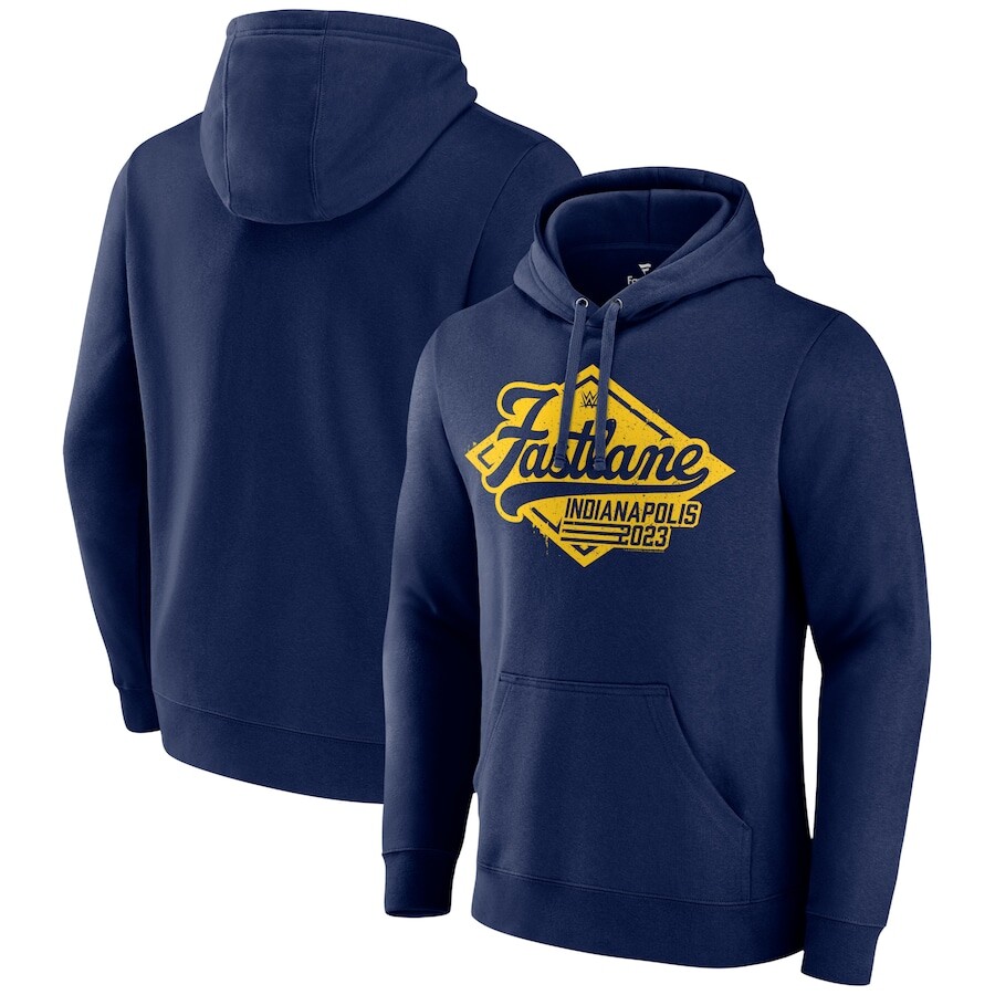 

Пуловер с капюшоном Fanatics Branded Wwe Merchandise, нави